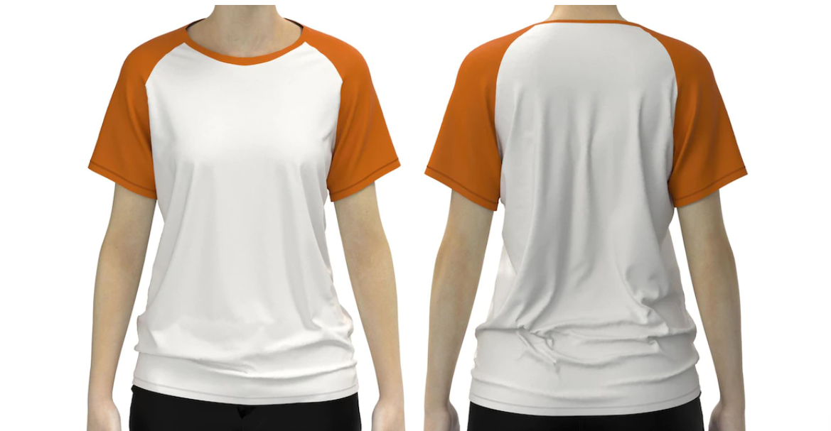 Camiseta gola reglan